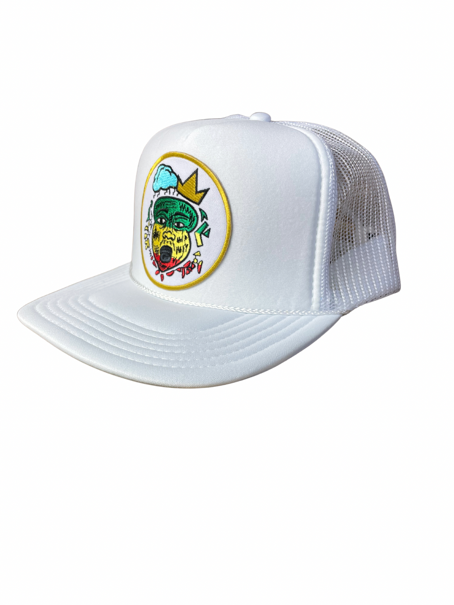 Angel White Trucker Hat